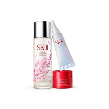 SK-II ニューライフ 桜 トライアル キット(エアリークリーム)/ 化粧水