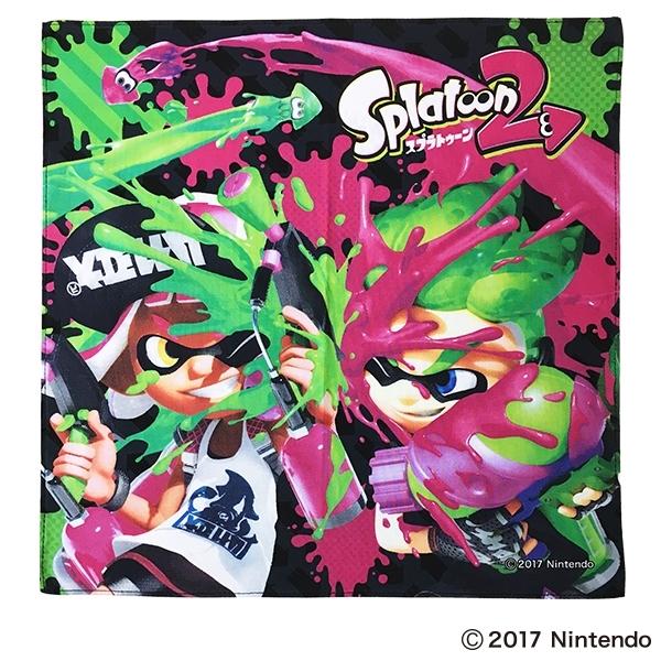 スプラトゥーン ハンカチ スプラトゥーン2 4943777637856 ミニタオル