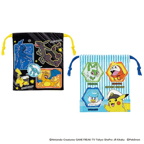 スケーター マチ付き巾着（2P） ポケモン24 | イオンスタイル