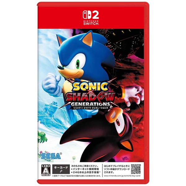 Nintendo Switch2 ソニック × シャドウ ジェネレーションズ お一人さま