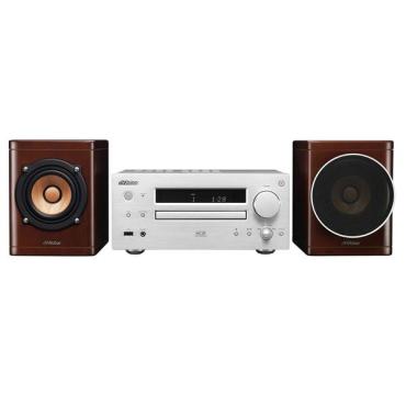 ウッドコーンスピーカー搭載 コンパクトコンポーネントシステム EX