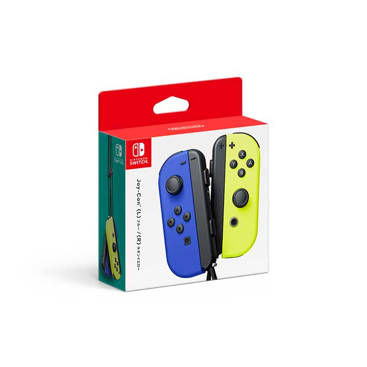 Nintendo Switch Joy-Con(L) ブルー/(R) ネオンイエロー お一人さま1点