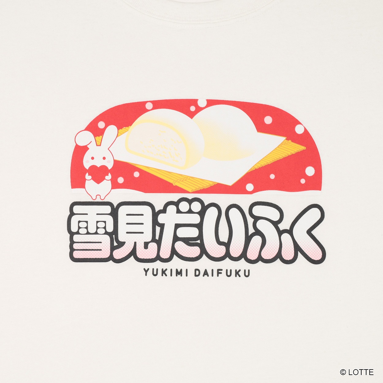 復刻企業コラボTシャツ[雪見だいふく] メンズ Doublefocus (ダブル