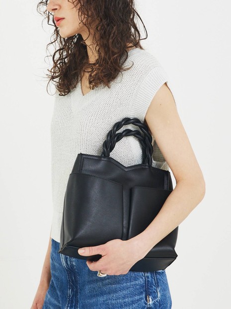 Twiste/ダブルポケット2WAYトート M｜LOWELL Things / ロウェル シングス