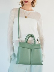 TWISTE/ダブルポケット2WAYトート M｜LOWELL Things / ロウェル シングス