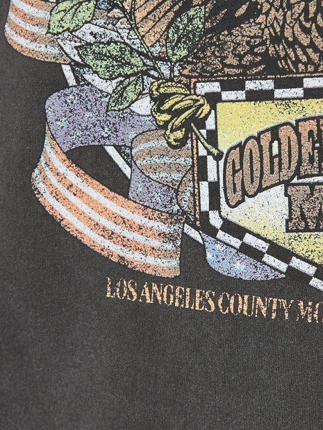 MICA&DEAL×GOOD ROCK SPEED】ロックT / 5分袖 / プリントTシャツ