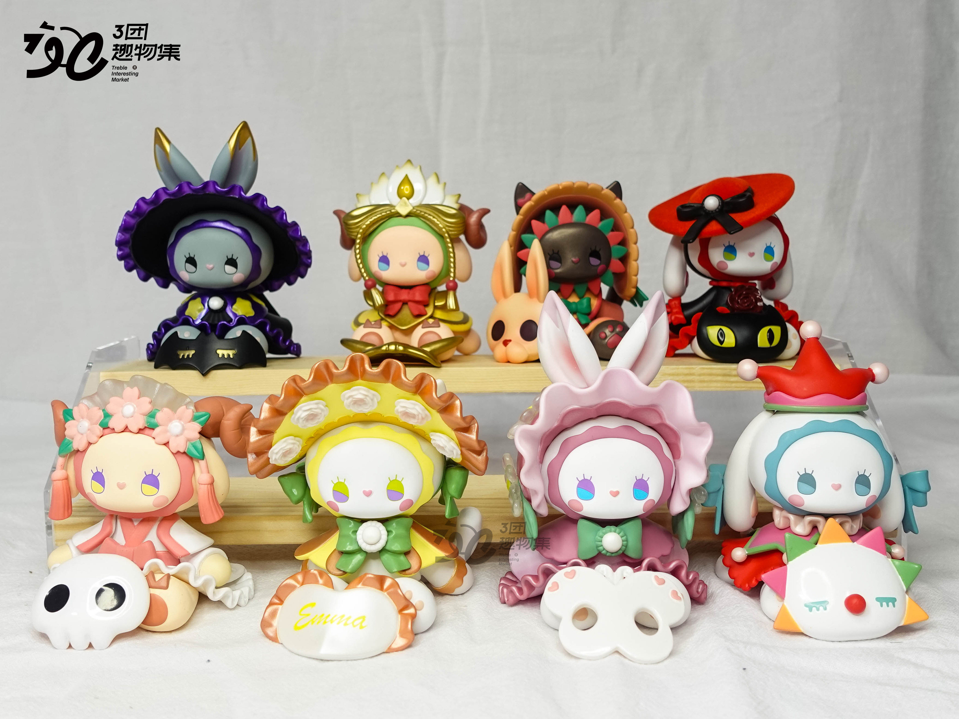 popmart Emma Secret Forest Masquerade Series blind box figure xmas