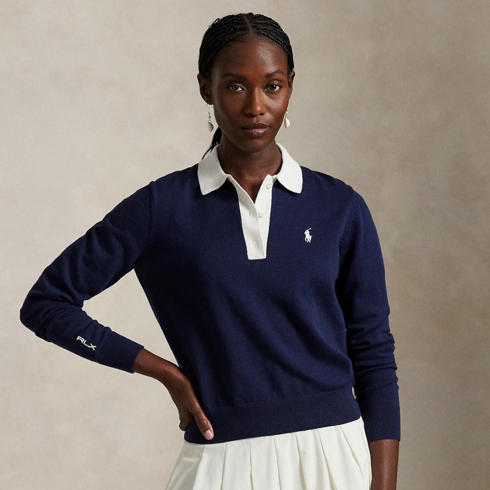 ラルフローレン レディース ゴルフウェア 長袖セーター 秋 冬