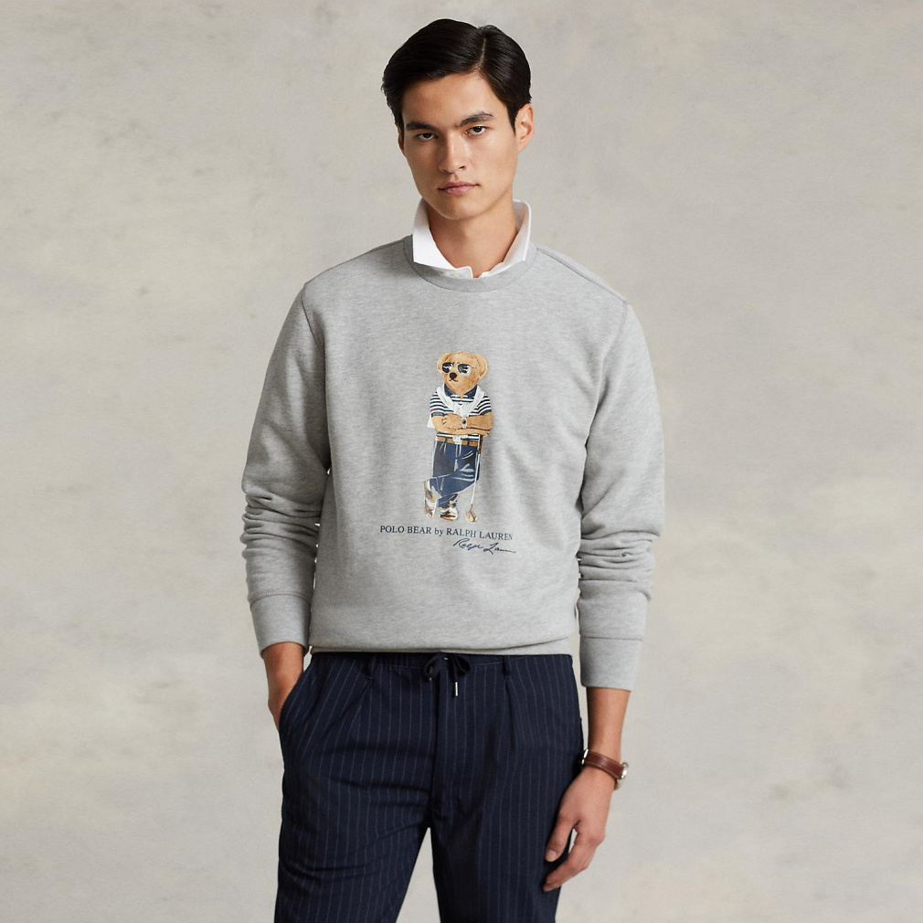 ポロラルフローレン ゴルフウェア 長袖トレーナー 秋 冬 Polo ベア
