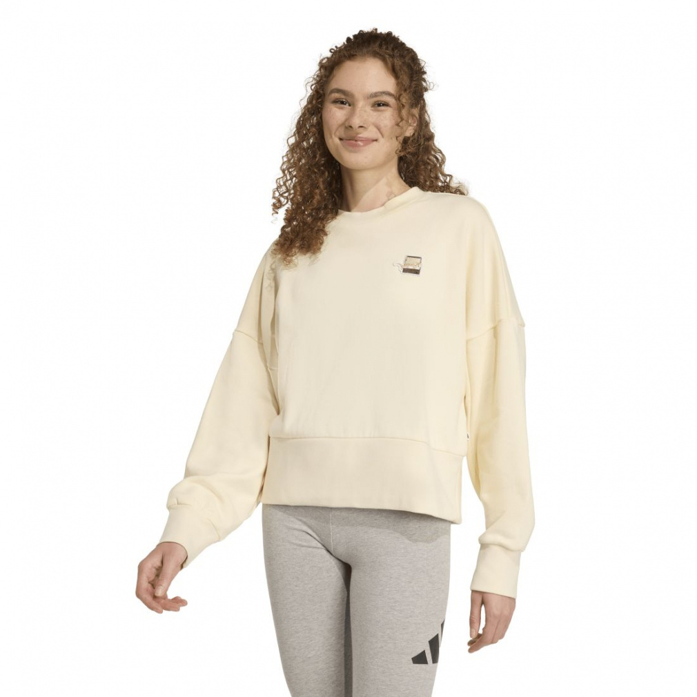 アディダス レディース スウェット トレーナー キャット パッチ