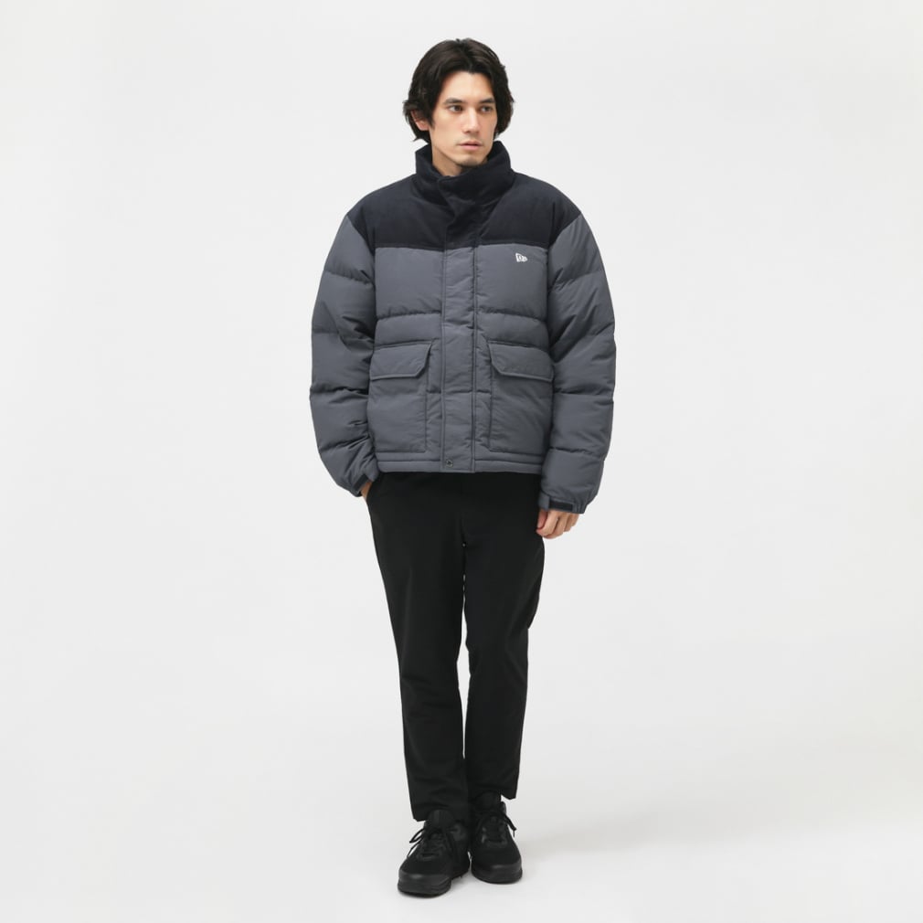 ニューエラ メンズ ダウンジャケット DOWN JK COMBI NVY 14682726 NVY