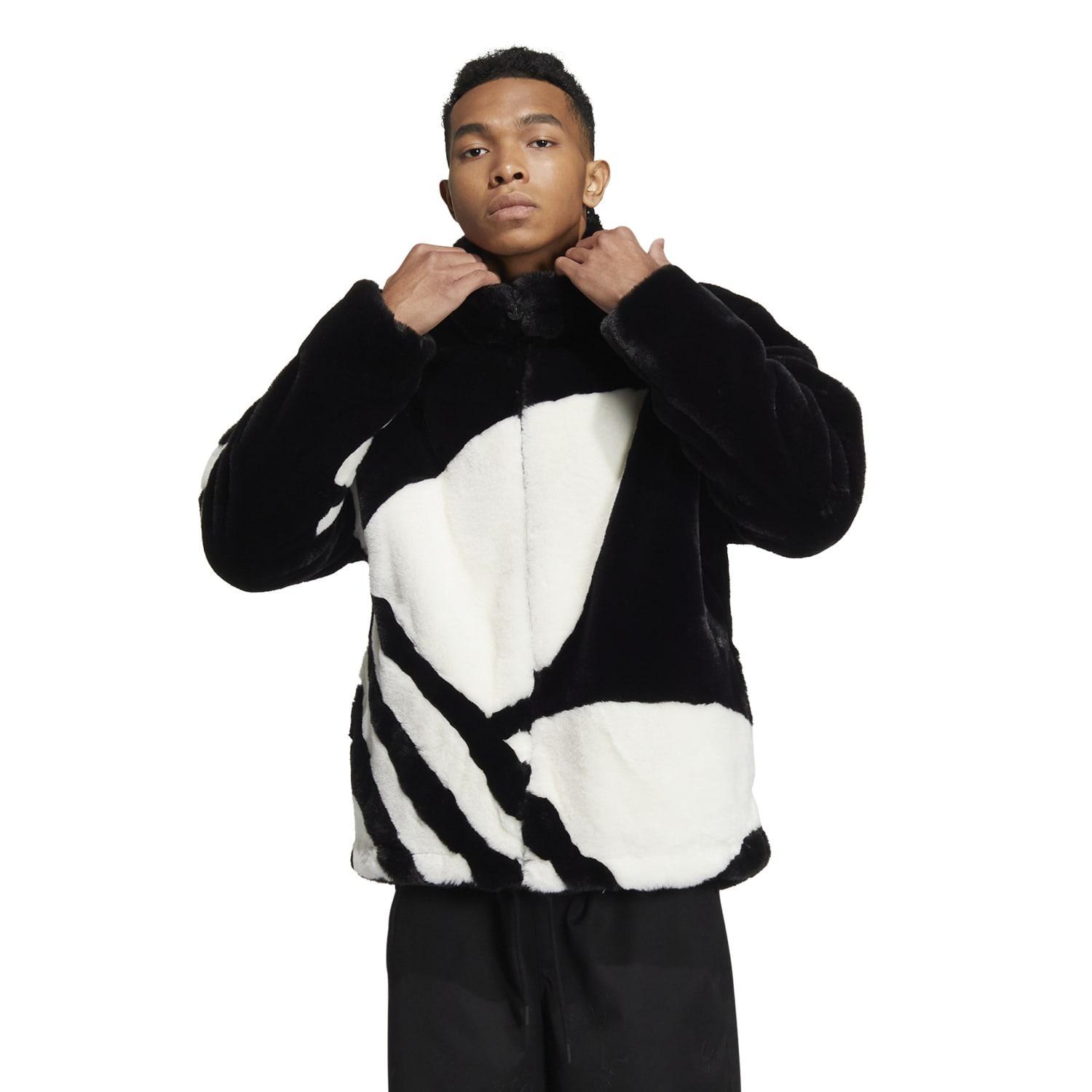 adidas】 アディダス U FUR JACKET(BIG TRF) アウター HR3483 BLACK