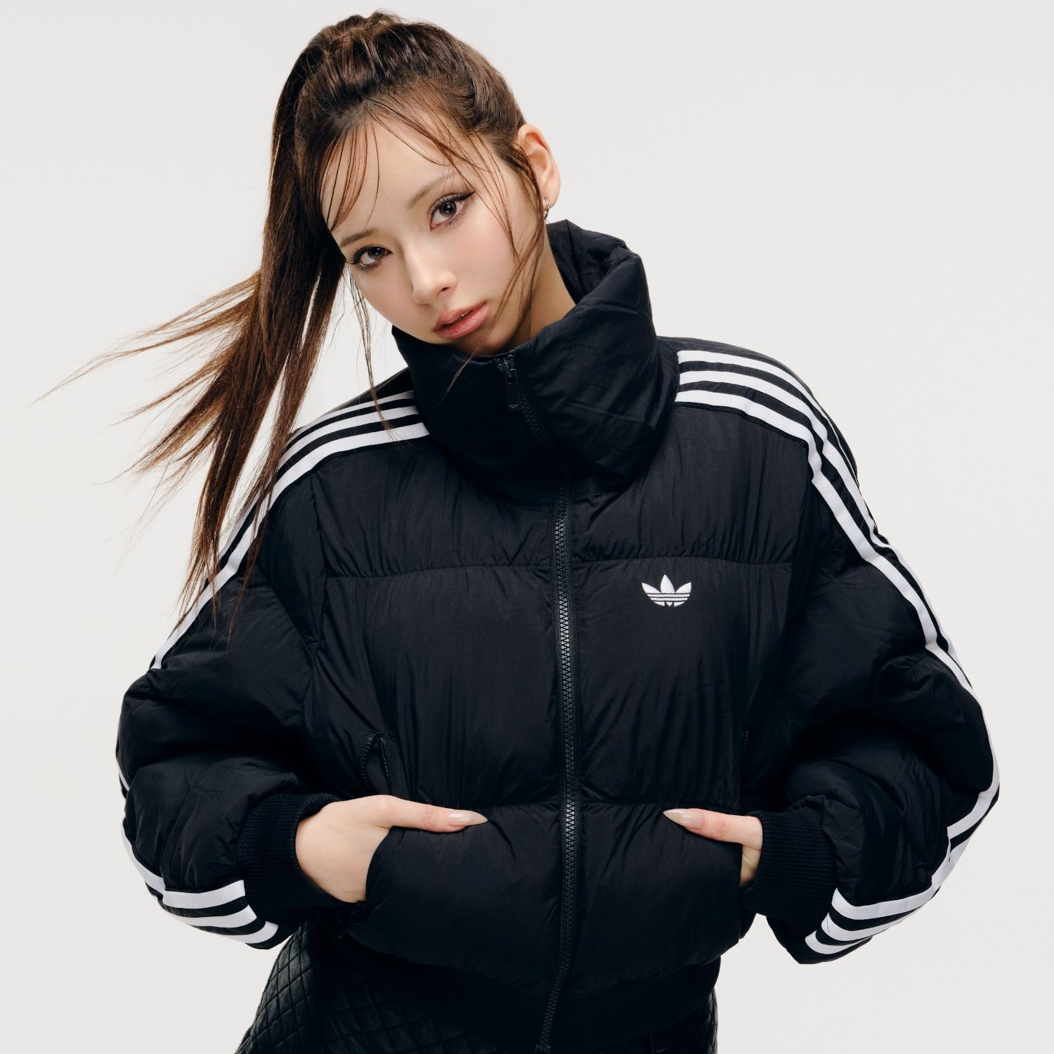 レディース 【adidas】 アディダス W CROPPED PUFF JKT アウター