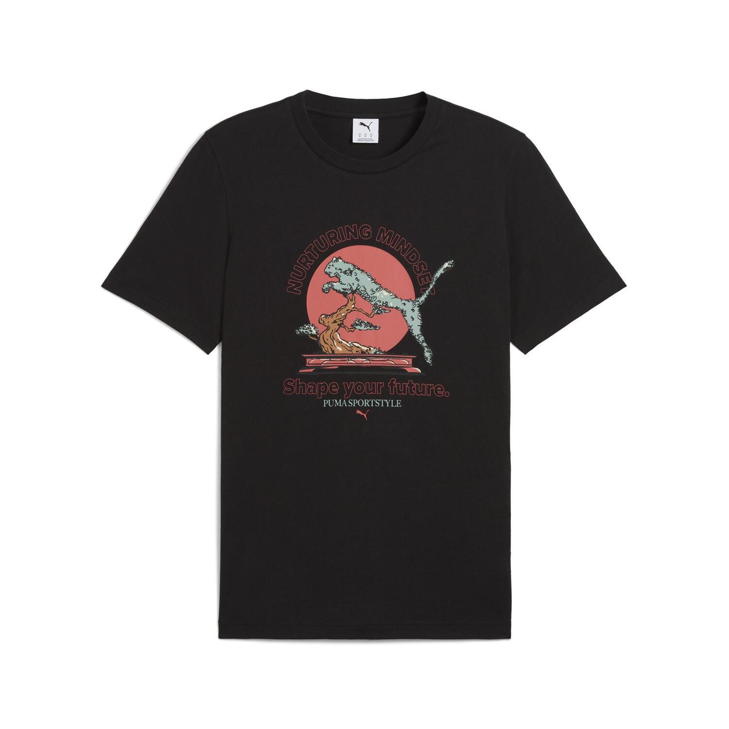 PUMA】 プーマ M GRAPHICS BONSAI TEE ショートスリーブ 631906 01BK
