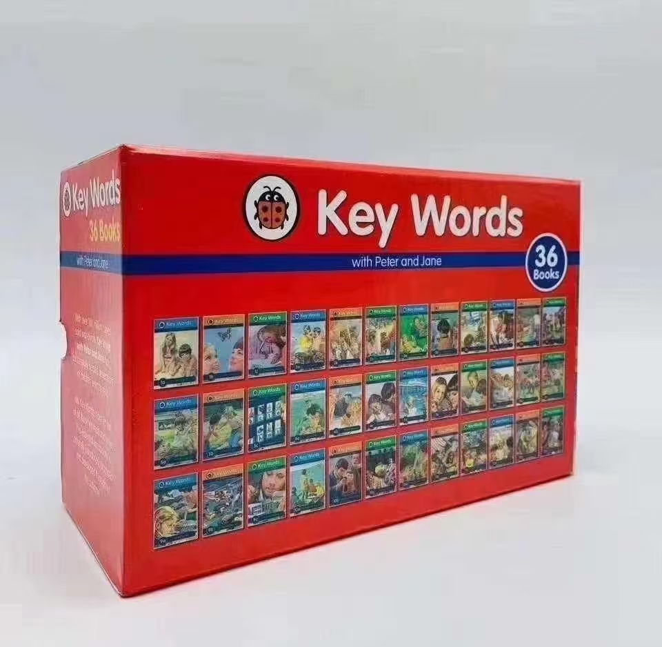 Ladybird Key Words Collection with Peter Jane 1-36 book 英文分級
