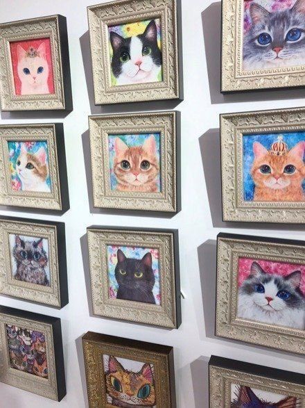 画家「福嶋吾然有」さんの猫のアート作品が素敵すぎる♡｜ねこのきもち