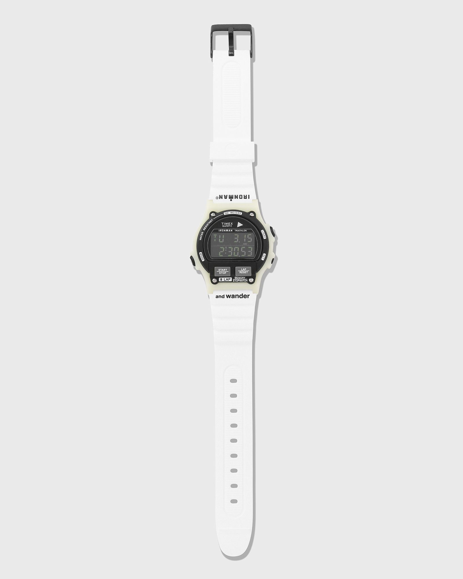 And Wander TIMEX × and wander IRONMAN 8-LAP White | BSTN Store