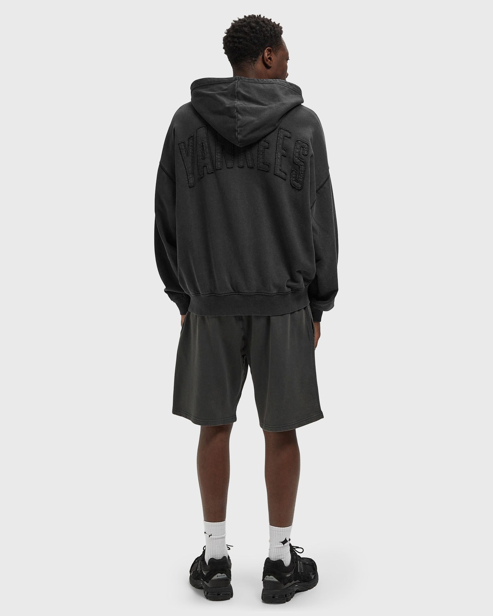 New Era MLB WASHED FZ HOODIE NEW YORK YANKEES Black | BSTN Store