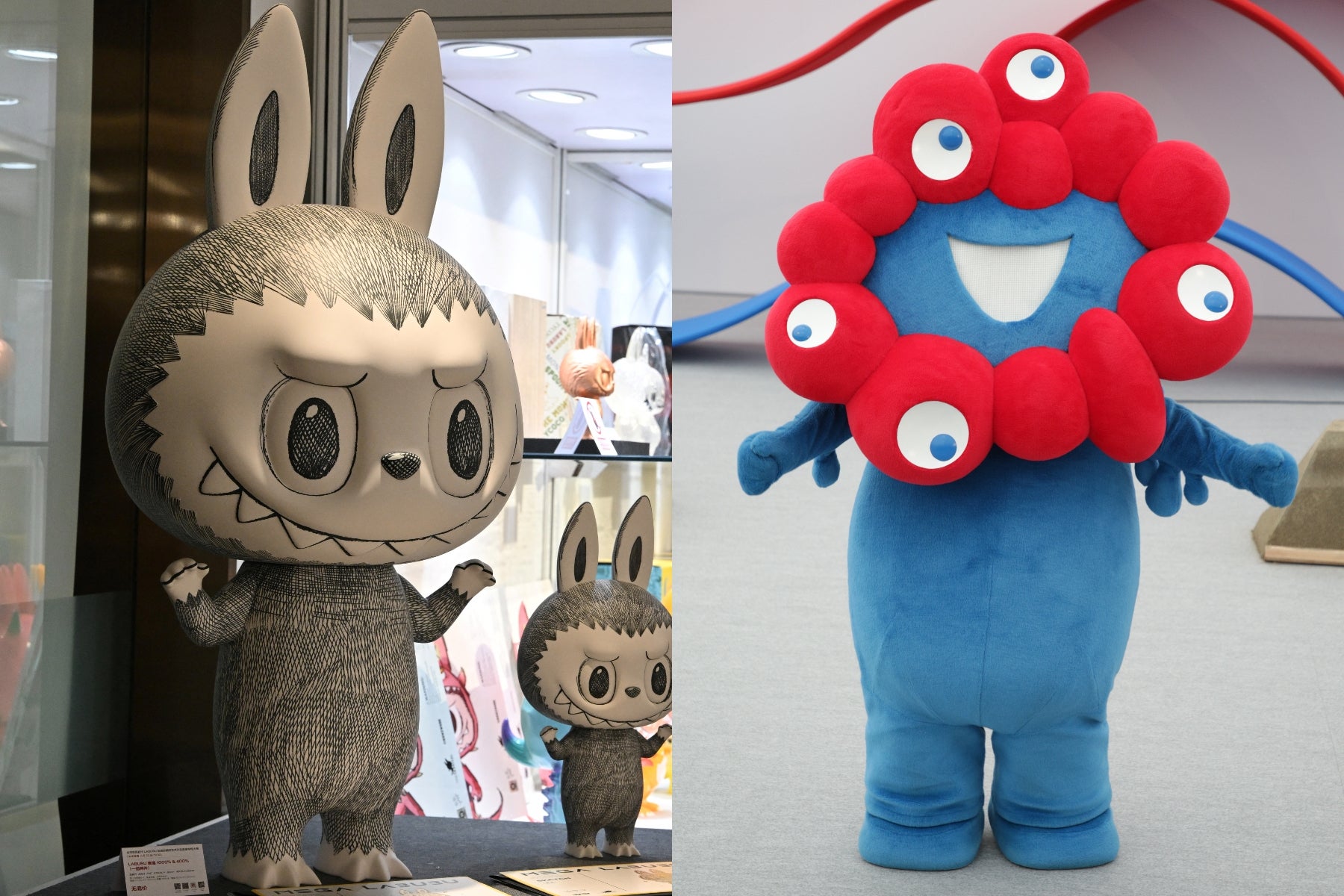 ミャクミャクがラブブとコラボ】特製フィギュアの入手方法は？（大阪