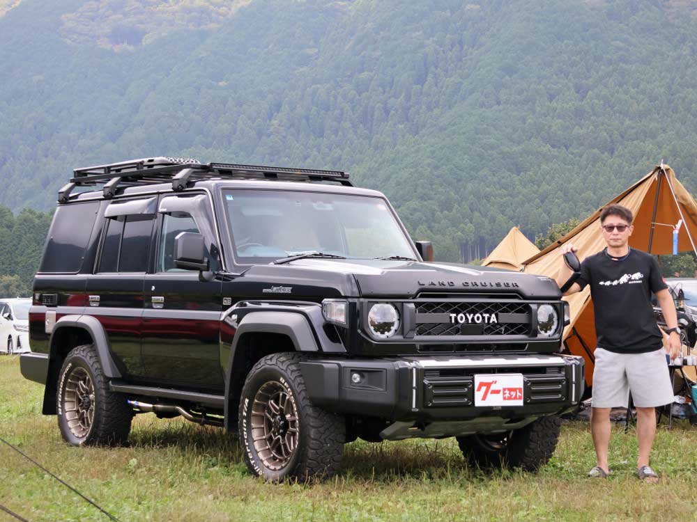 トヨタ ランドクルーザー70 ZX 全塗装済 8インチUP 76