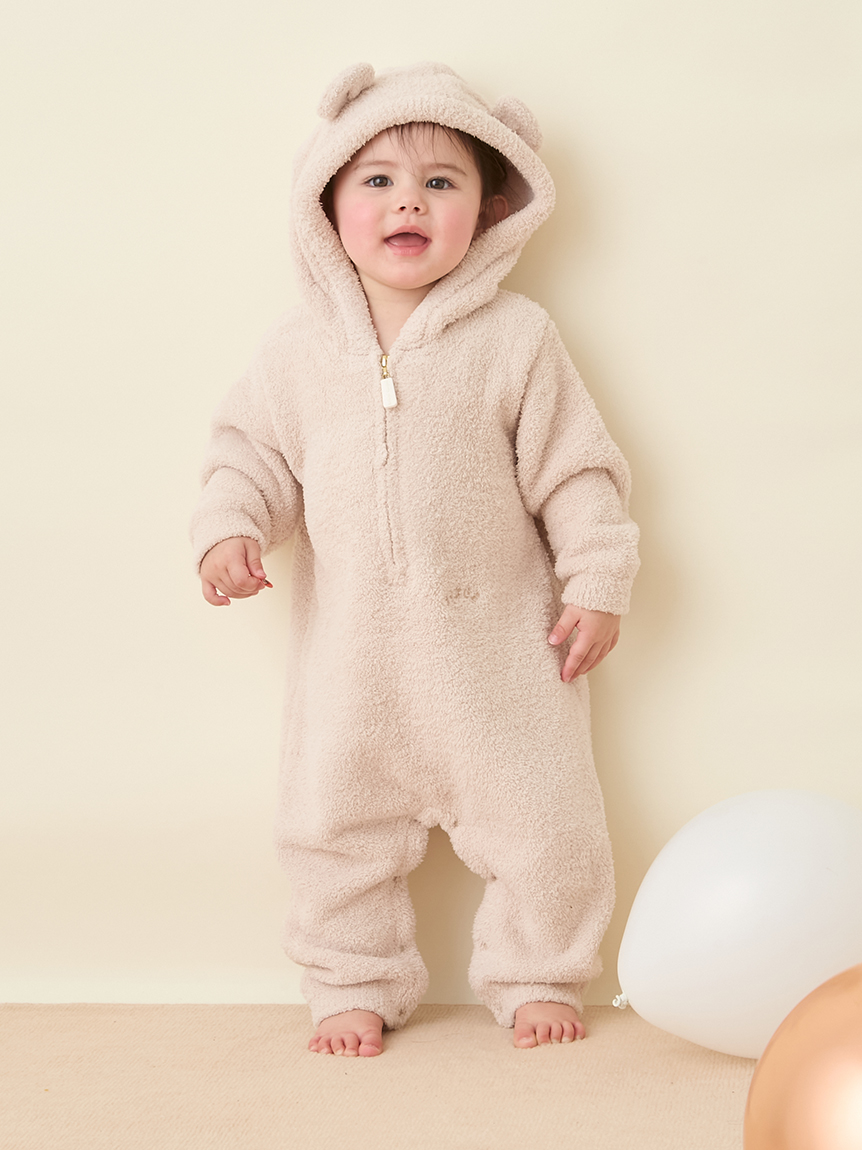 限定カラーあり】【BABY】パウダーベアロンパース(ロンパース)｜ルーム