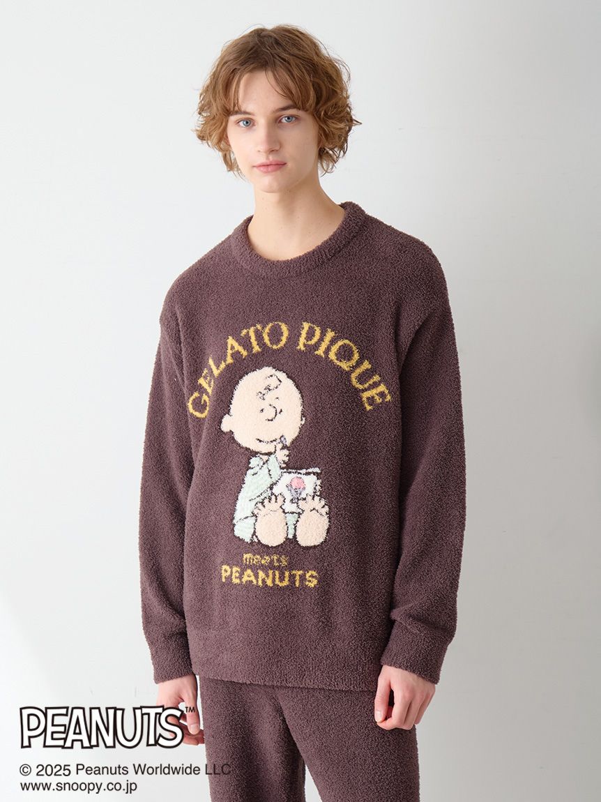 PEANUTS】【ONLINE限定】【HOMME】オリジナルアート ジャガードプル