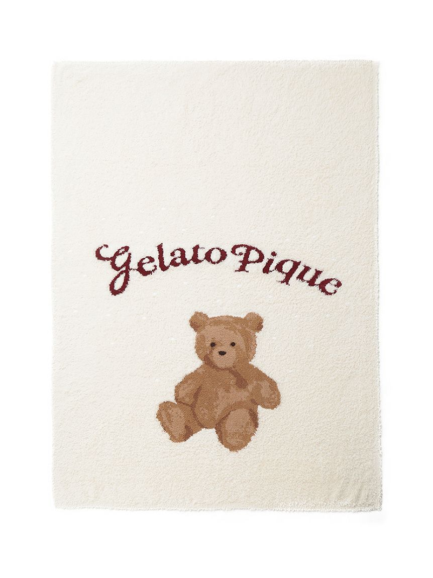 Sleep】【HOLIDAY】 スノーベア ジャガードマルチカバー(ブランケット