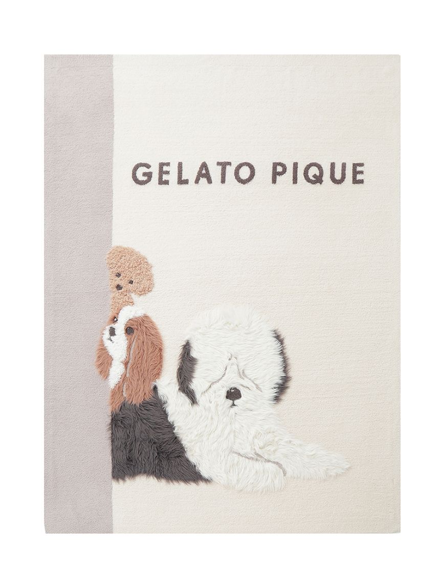 Sleep】DOG3柄 ジャガードマルチカバー(ブランケット・タオルケット