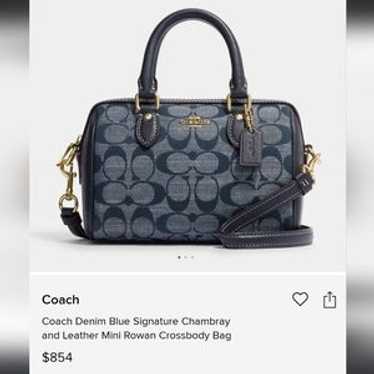 Coach signature denim mini - Gem