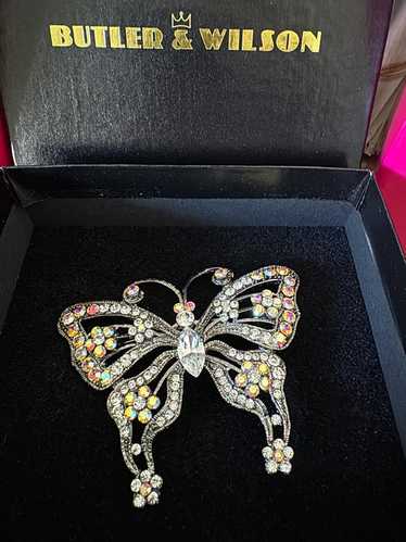 英国ヴィンテージ B＆W バトラー＆ウィルソン カタツムリブローチ