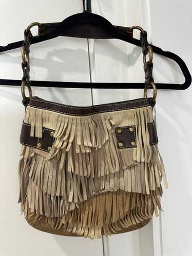 Coach fringe shoulder bag - Gem