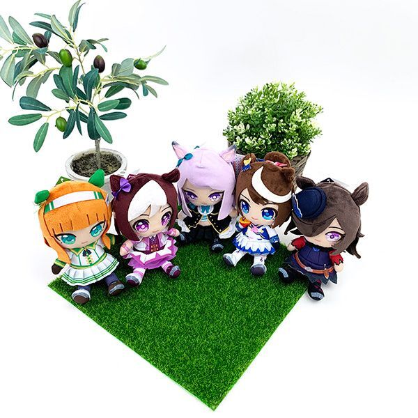 ウマ娘 プリティーダービー Chibiぬいぐるみ ライスシャワー BANDAI
