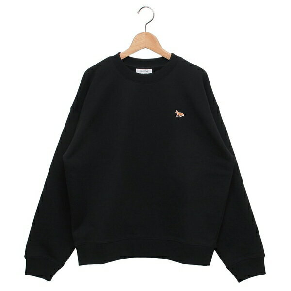 メゾンキツネ スウェット ベイビーフォックス ブラック レディース