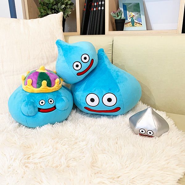 ドラクエ DQスマイル スライム ぬいぐるみ M マスコット クッション