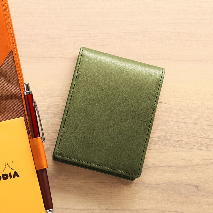 Jamale メモ帳 カバー 栃木レザー RHODIA No.11 縦型 メモカバー 日本