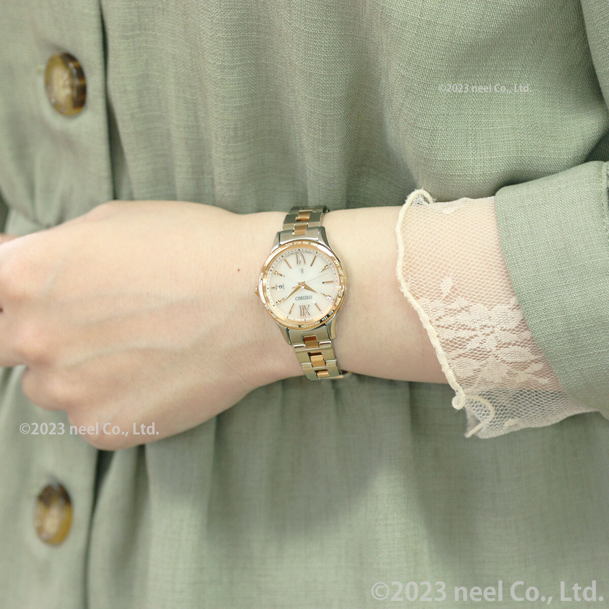 セイコー ルキア SEIKO LUKIA 電波 ソーラー SSVV082 腕時計