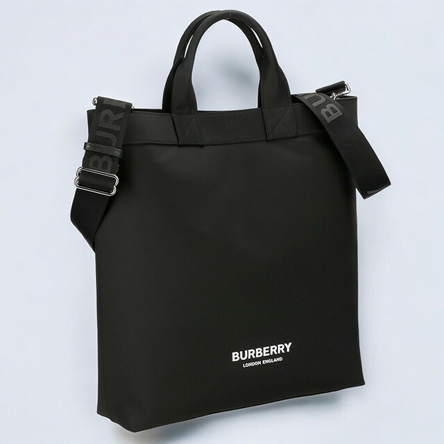 バーバリー トートバッグ メンズ ブランド BURBERRY 8063497 ブラック