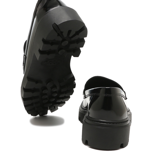 トッズ ローファー オックスフォード フリンジ ブラック レディース