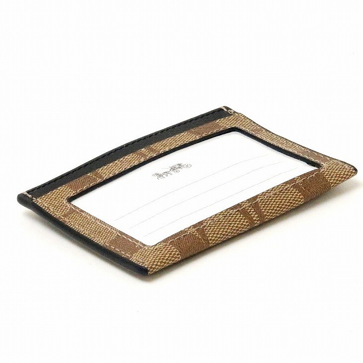 コーチ COACH メンズ カードケース 名刺入れ 定期券入れ パスケース