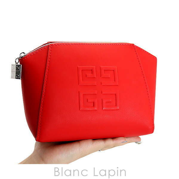 ノベルティ】 ジバンシイ GIVENCHY コスメポーチ #レッド - 【BLANC