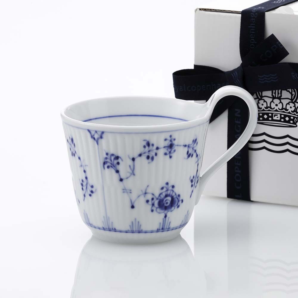 ロイヤルコペンハーゲン ROYAL COPENHAGEN ブルーフルーテッド ハイ