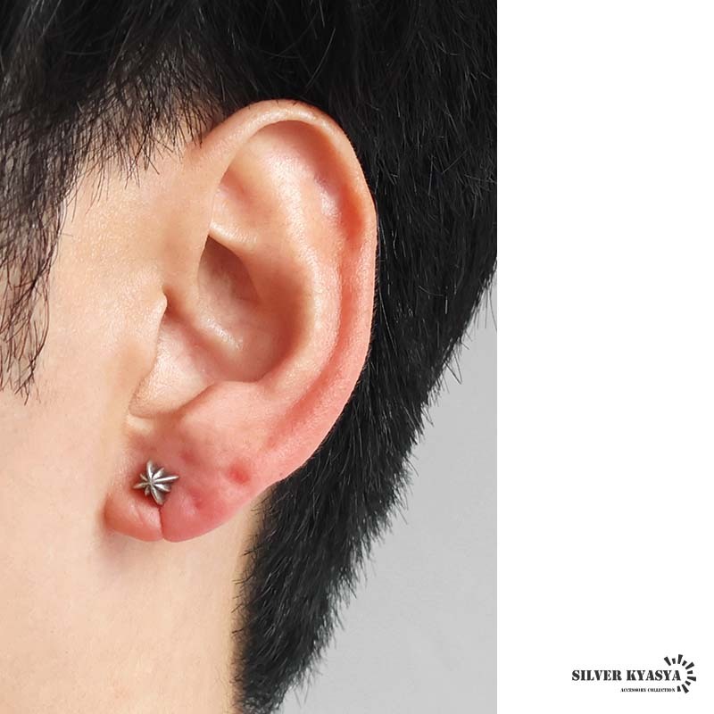 シルバー925 アポロピアス アンティークピアス ネイティブ スタッド