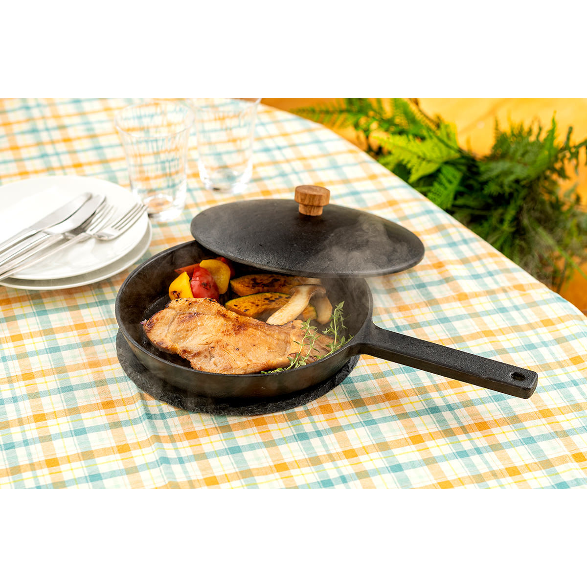 フライパン セット 鉄鋳物 蓋 フライパンセット 調理器具 ガスコンロ