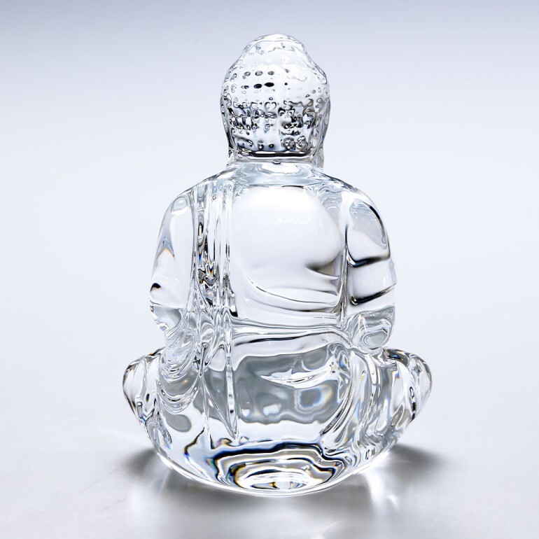 バカラ クリスタルフィギュア ブッダ 仏陀 クリア 2609200 インテリア
