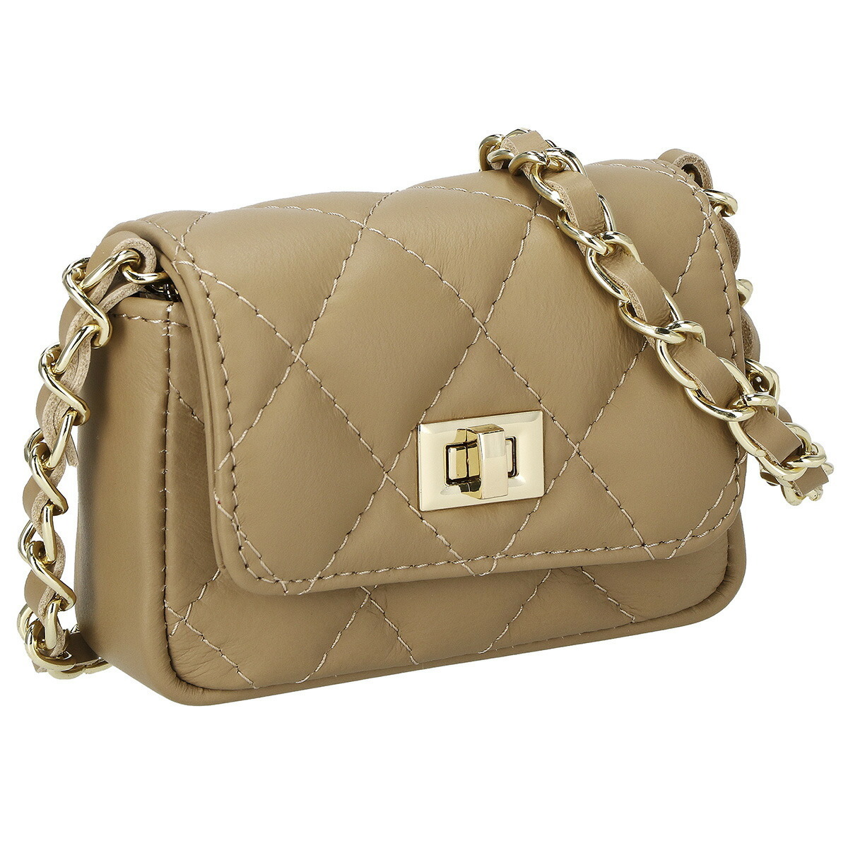 オウレンティ AULENTTI ショルダーバッグ 斜めがけバッグ チェーン