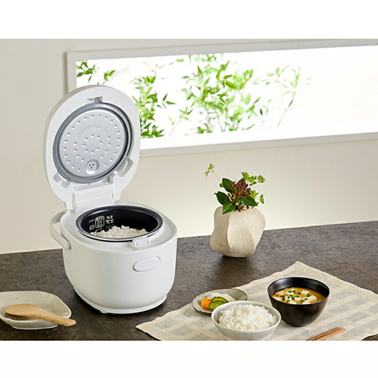 公式】炊飯器 3合 一人暮らし マイコン マイコン式 銘柄炊き おしゃれ