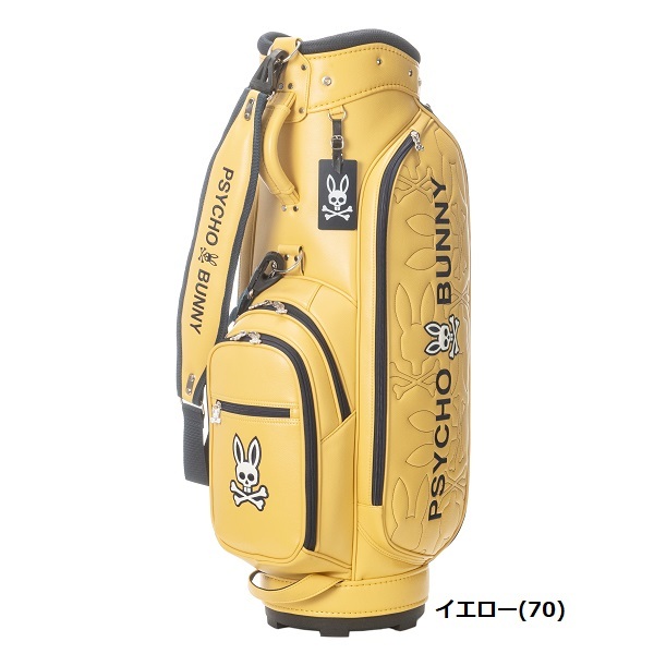 サイコバニー ゴルフ キャディバッグ MONOGRAM Psycho Bunny PBMG4FC4