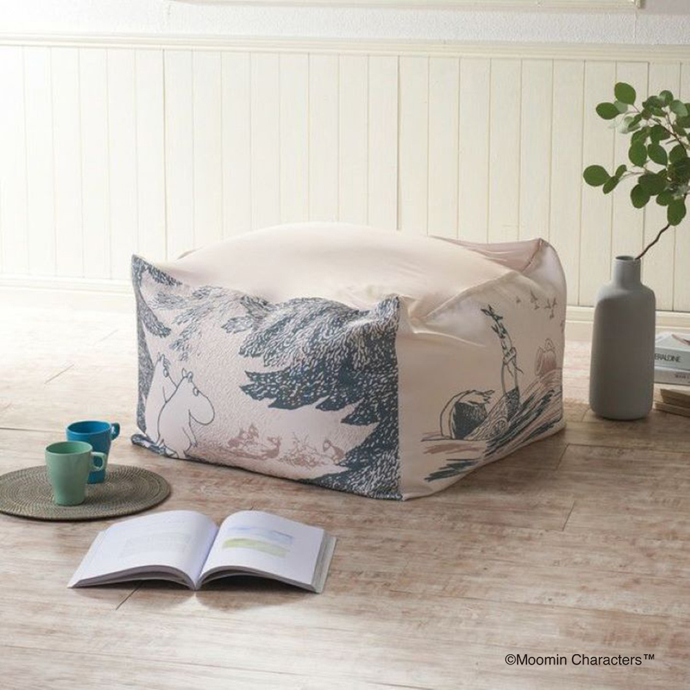 ムーミン ビーズクッション クッション 谷のひととき クッキア