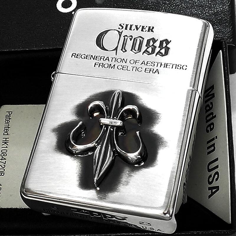 ZIPPO ライター 限定 シリアルナンバー入り ジッポ ユリ 紋章 シルバー