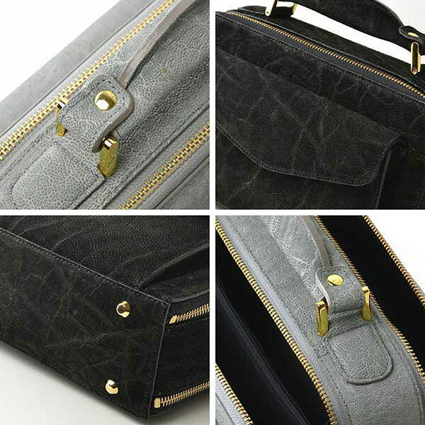 ミニセカンドバッグ ダブルファスナー メンズ レディース 男性用 女性